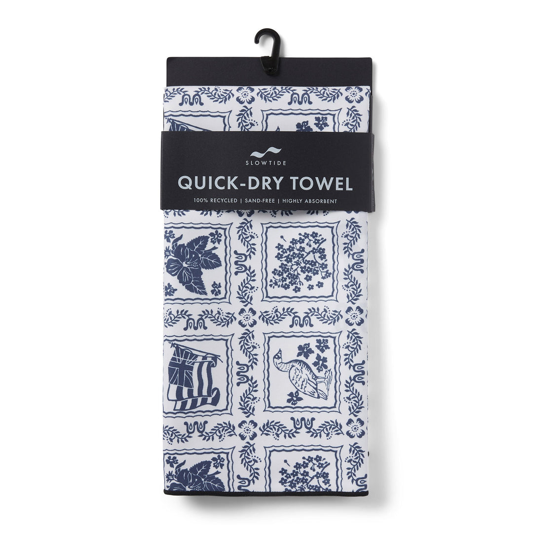 Reyn Spooner LAHAINA SAILOR BEACH TOWEL in WHITE