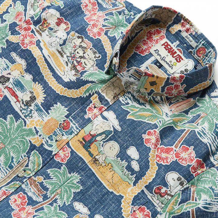 Peanuts in Hawaii Tailored - Dress Blue