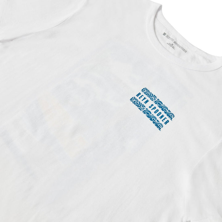 Reyn Spooner SURFIN' 808 TEE in WHITE